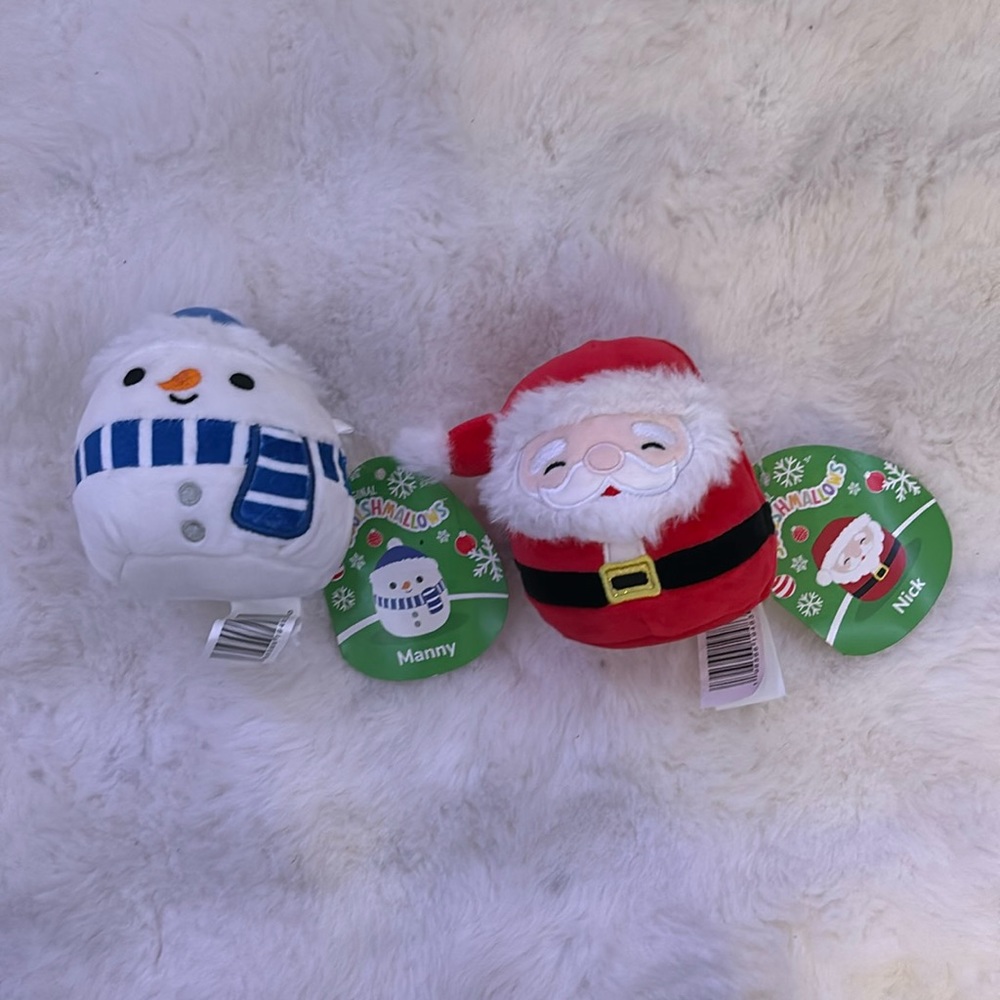 Two Brand New Christmas Squishmallows
